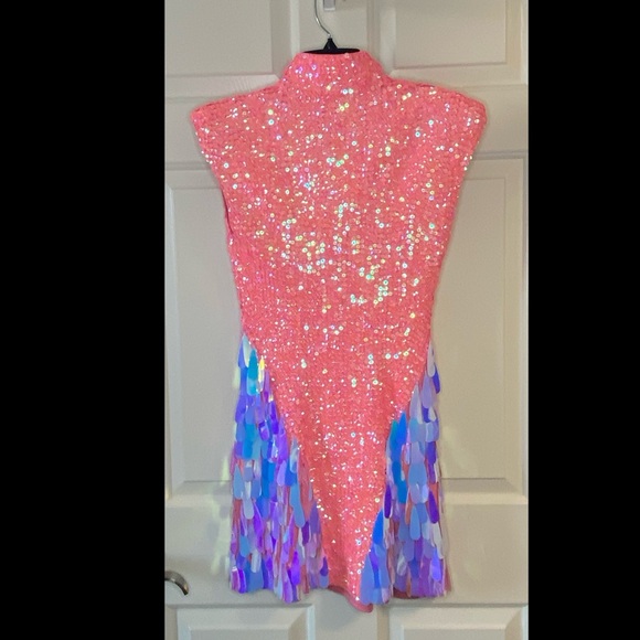 Heyami Electric Pink Disuko Dress NWT US 4 - Picture 4 of 10